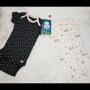 Gerber Baby 0-3 Month Onesies